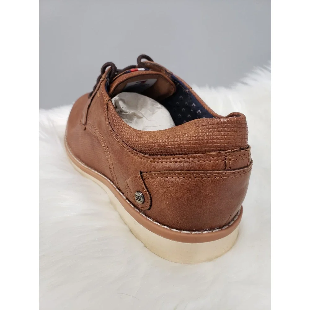 NEW NO BOX SIZE 8.5 Tommy Hilfiger‎ Nemoza Oxford MEn's Dress Shoes Brown